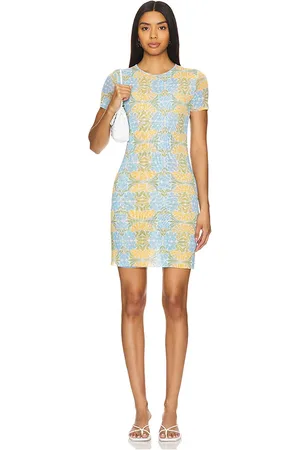 MISA Vina Dress in Baby Blue. - size XS (also in XXS)