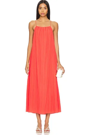 Solid The Sarai Dress in Red. - size S (also in L, XL, XS)
