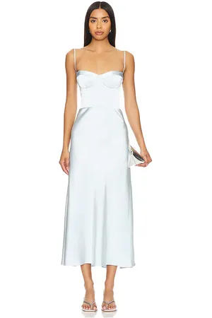 Katie May X REVOLVE Flora Dress in Baby Blue. - size S (also in XL, XS, XXS)