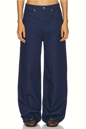 GRLFRND Enya Drop Rise Jean in Denim-Dark. - size 23 (also in 24, 25, 26, 27, 28)