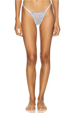 Kat The Label Sofia Thong in Baby Blue. - size XS (also in L)