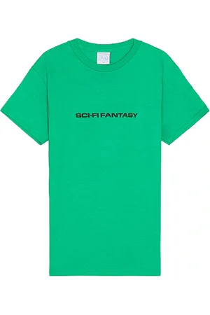 Sci-Fi Fantasy Textured Logo Tee in . - size L (also in M, S)