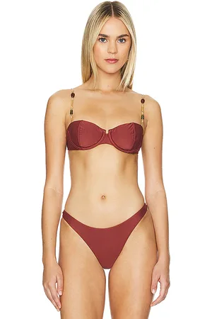 Vix Kaia Nissi Bikini Top in Brown. - size L (also in XL)