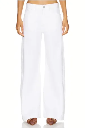 Frame Le Baggy Palazzo in White. - size 31 (also in 33, 34)