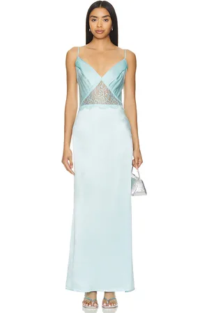 SNDYS X REVOLVE Halliwel Maxi Dress in Baby Blue. - size L (also in M, S, XL)