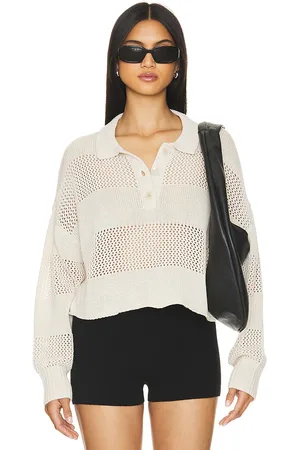 L*Space Rugby Sweater in Cream. - size L (also in XL)