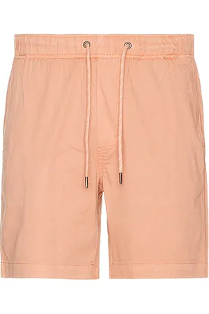 Faherty Essential Drawstring Short in Brown. - size L (also in M, S)