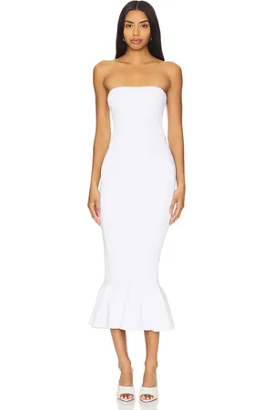 Retrofete Tillee Dress in White. - size L (also in M, XL, XS)