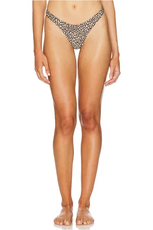 Frankies Bikinis Dove Bottom in Tan. - size XL (also in XS)