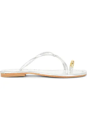 Jeffrey Campbell Pacifico Sandal in Metallic Silver. - size 6 (also in 7)