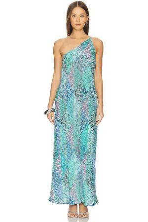 RIXO London Doutzen Dress in Blue. - size L (also in M)