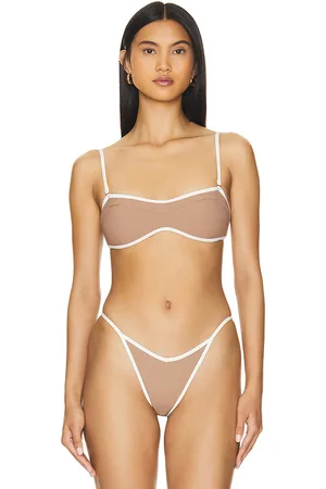 L*Space Selena Bikini Top in Brown. - size S (also in XL)