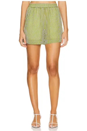 KULE The Silk Reine Short in Green. - size M (also in XS)