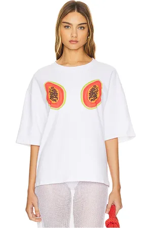 SNDYS Mai Tai T-shirt in White. - size L (also in XXS)