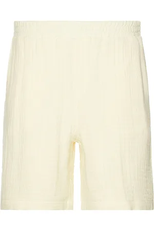 Daily paper Enzi Seersucker Shorts in Lemon. - size L (also in M, S)