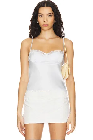 MAJORELLE Libbie Top in Baby Blue. - size M (also in L, XL)