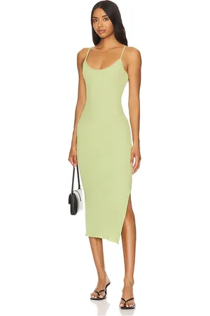 KULE The Harlow Dress in Green. - size L (also in M, XS)