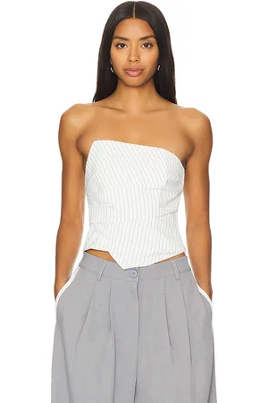 superdown Rianna Strapless Top in White. - size M (also in L, S, XL, XS, XXS)