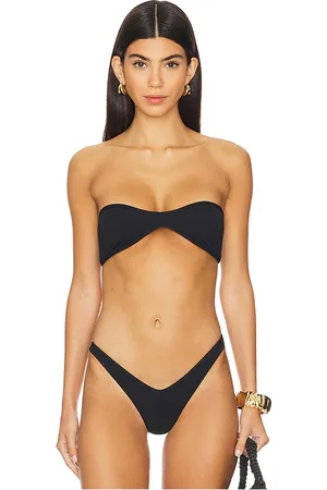 Solid The Maeve Bikini Top in Black. - size XL (also in L)