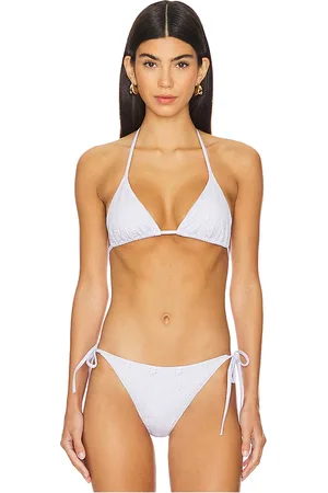 Solid The Iris Bikini Top in Lavender. - size XL (also in XS)