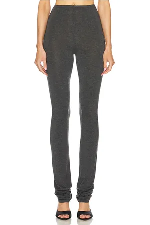 Norma Kamali Lazy Legging in Charcoal. - size L (also in S)