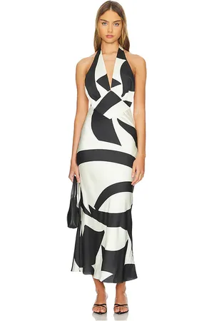 Bardot Citron Midi Dress in Ivory. - size 2 (also in 4, 8)