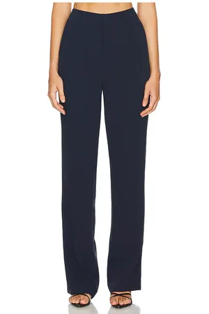 GOOD AMERICAN Column Trouser in Navy. - size 16 (also in 22, 24, 26, 28, 30)