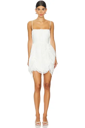 Selkie The Mini Theater Dress in White. - size 6X (also in M, S, XS, XXL)