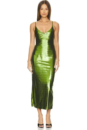 Runaway The Label Halo Dress in Green. - size S (also in XS)