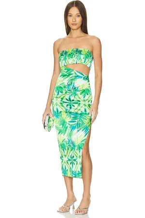 Runaway The Label Posanto Dress in Green. - size M (also in L, XL/1X, XS)