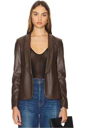 LBLC The Label Toby Blazer in Brown. - size M (also in XS)