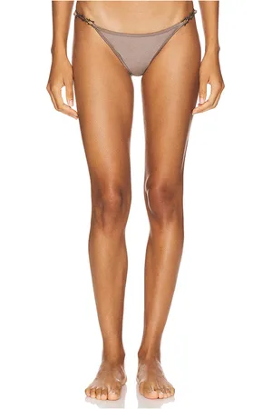 Miaou Nicola Bikini Bottom in Olive. - size XL (also in XXS)