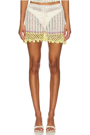 ANDREEVA Crochet Shorts in . - size XL (also in L)