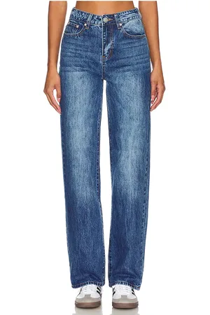 superdown Camille Jean in Denim-Dark. - size L (also in XL, XXS)