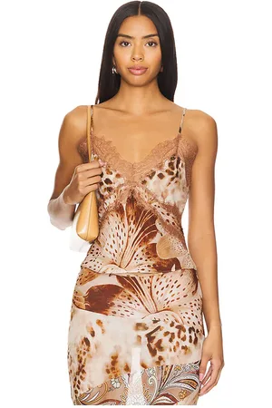 Retrofete Milly Top in Brown. - size L (also in XL)