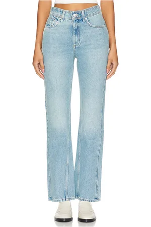 Free People X We The Free Xena Slim Straight in Denim-Light. - size 24 (also in 25, 26, 27, 31, 32)