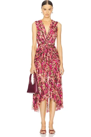 MISA Ava Dress in Fuchsia. - size S (also in XS, XXS)