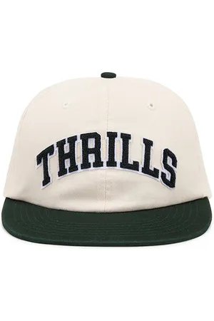 Thrills Believe 6 Panel Hat in Cream.