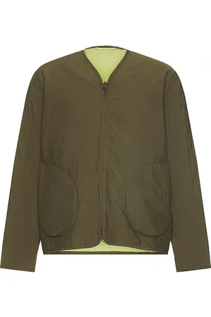 Saturdays NYC Khari Reversible Jacket in Green. - size L (also in M, S, XL/1X)