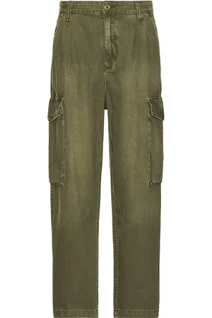 Thrills Issued Big Slacker Cargo Pant in Green. - size 30 (also in 34, 36)