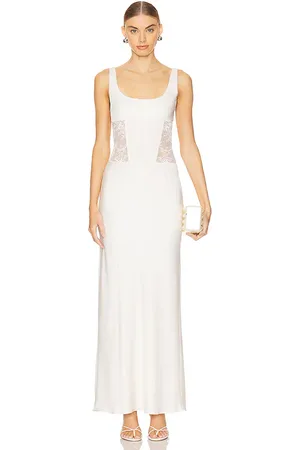 Bec & Bridge Olimpia Corset Dress in Ivory. - size 12/L (also in 6/XS, 8/S)