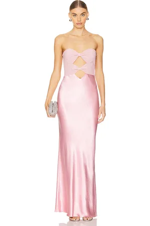 Bec & Bridge Halle Strapless Dress in Pink. - size 12/L (also in 8/S)