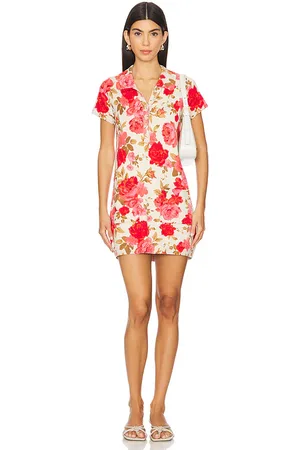 Show Me Your Mumu Dexter Button Sweater Dress in Cream. - size S (also in XS)