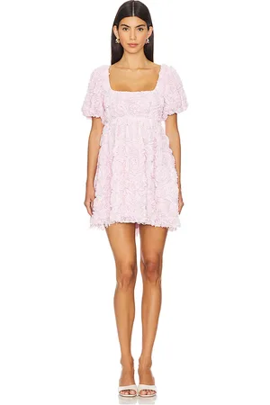 Show Me Your Mumu Smitten Baby Doll Dress in Pink. - size S (also in XS)