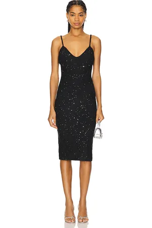 DANIELLE GUIZIO Amelia Sequin Knit Dress in . - size M (also in XL)