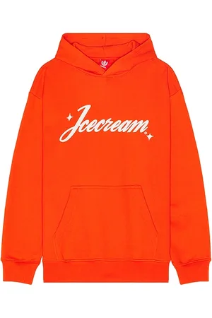 ICECREAM Hoodie in Orange. - size L (also in M, S)