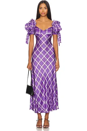 Selkie The Poet Slip Dress in Purple. - size S (also in XS)