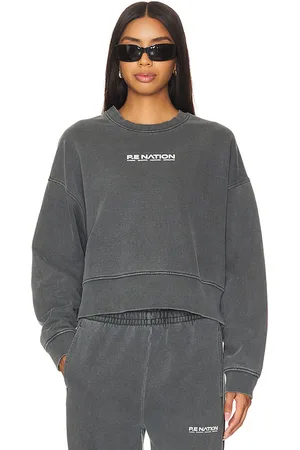 P.E Nation Purpose Sweatshirt in Grey. - size M (also in S, XS, XXL)