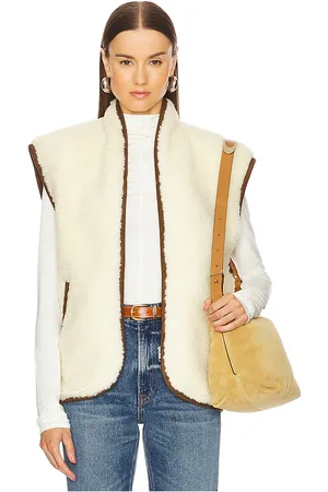 Isabel Marant Maximilia Vest in Cream. - size T1/M (also in T2/L)