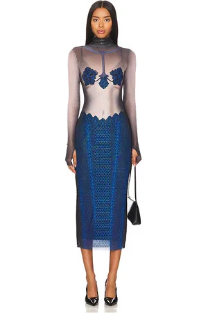 AFRM Shailene Dress in Navy. - size 2X (also in 3X, L, XL)